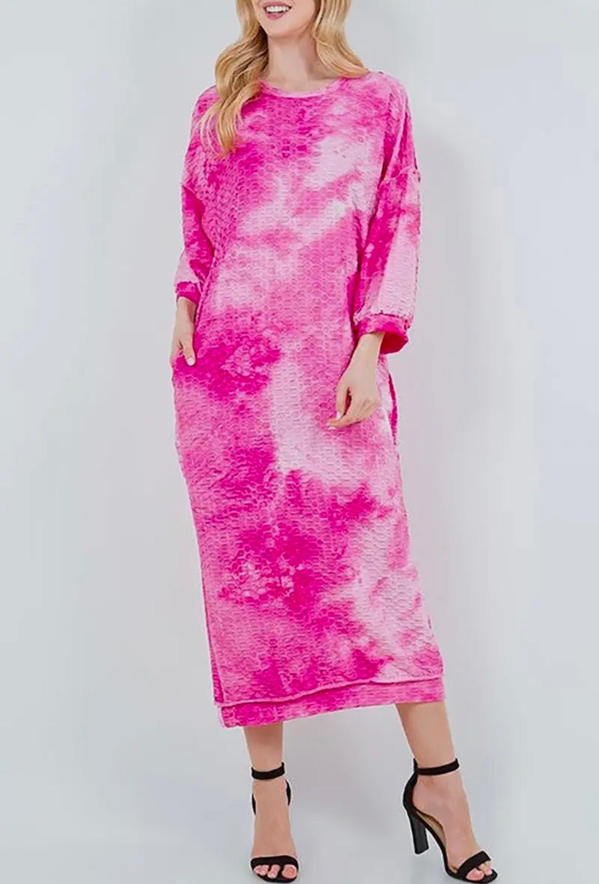 Cloud Tie-Dye Lounge Maxi Dress