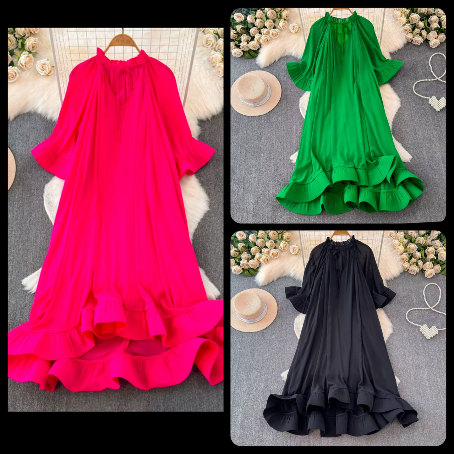 Ruffle Elegance Dress