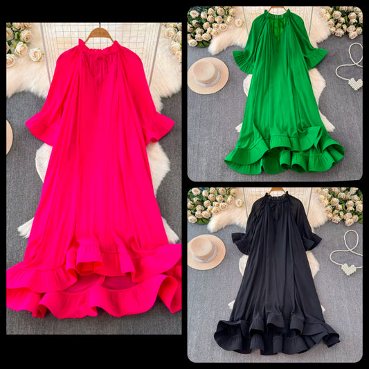 Ruffle Elegance Dress