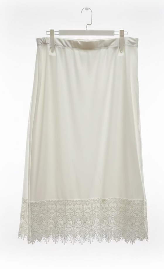 Ivory Lace Layering Slip
