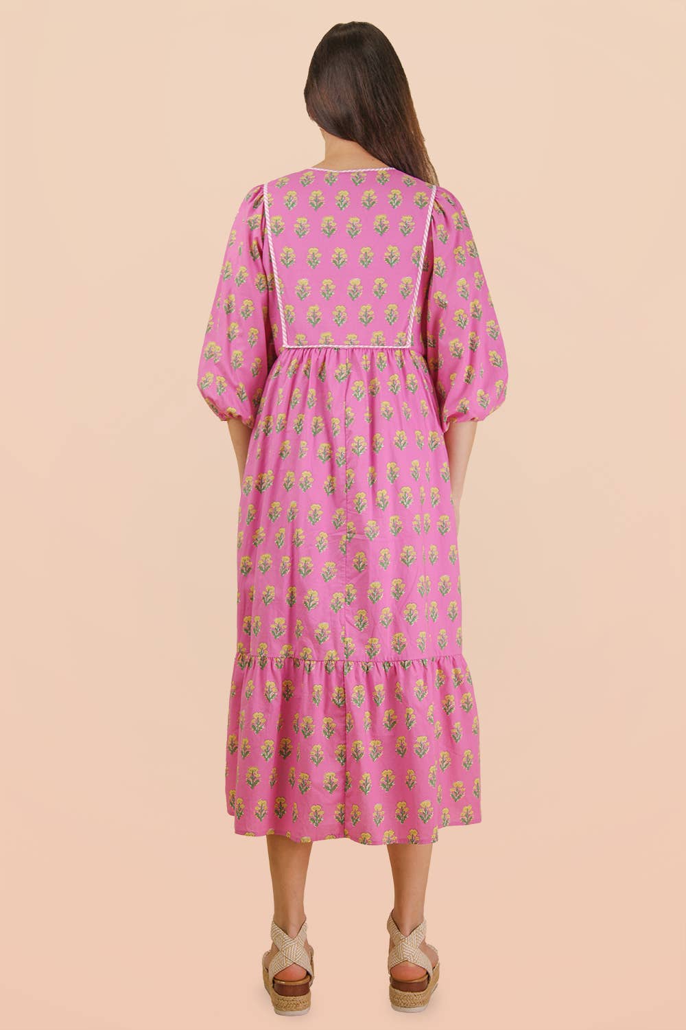 Pink Boho dress